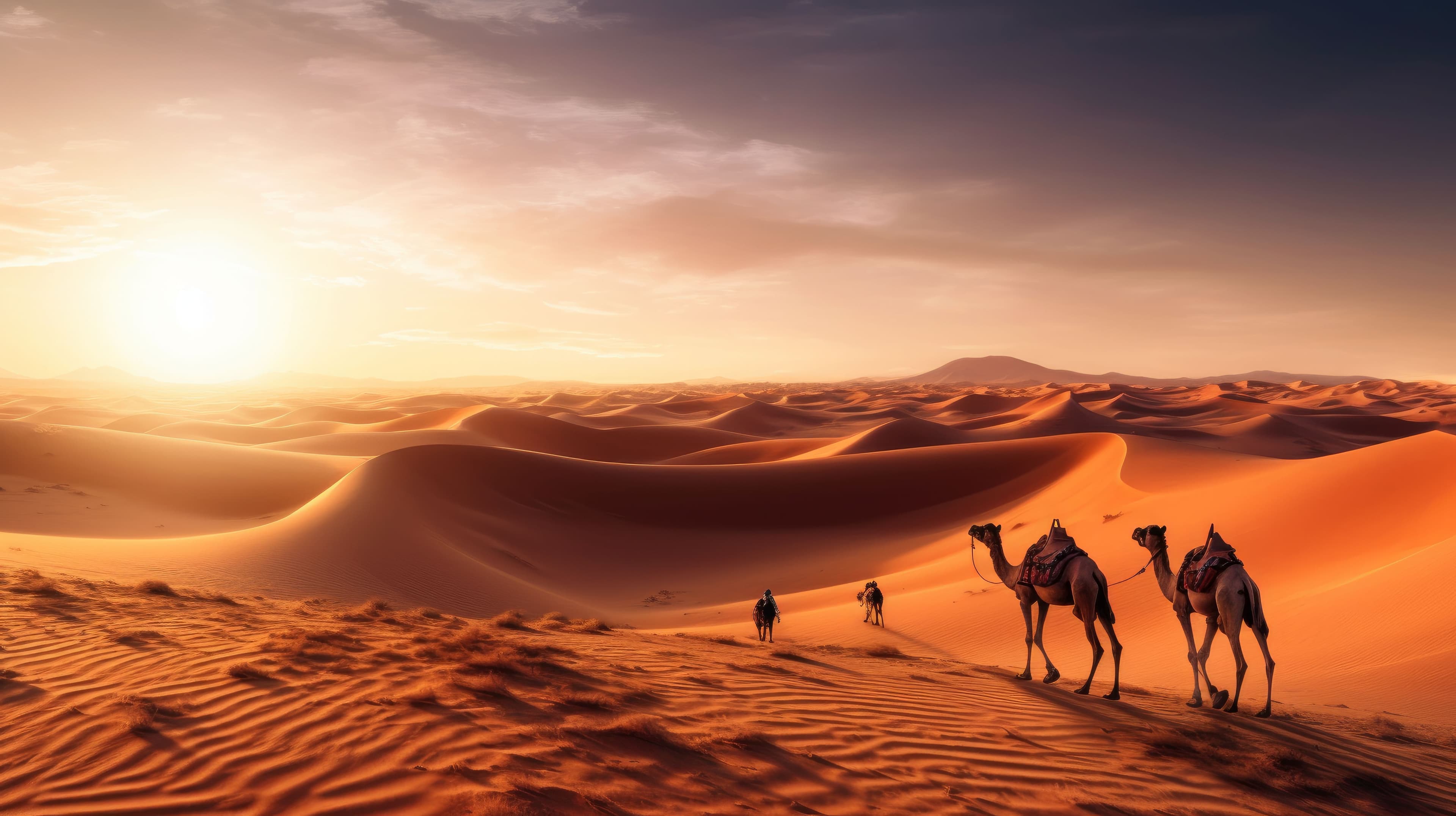 The Desert and the Oases