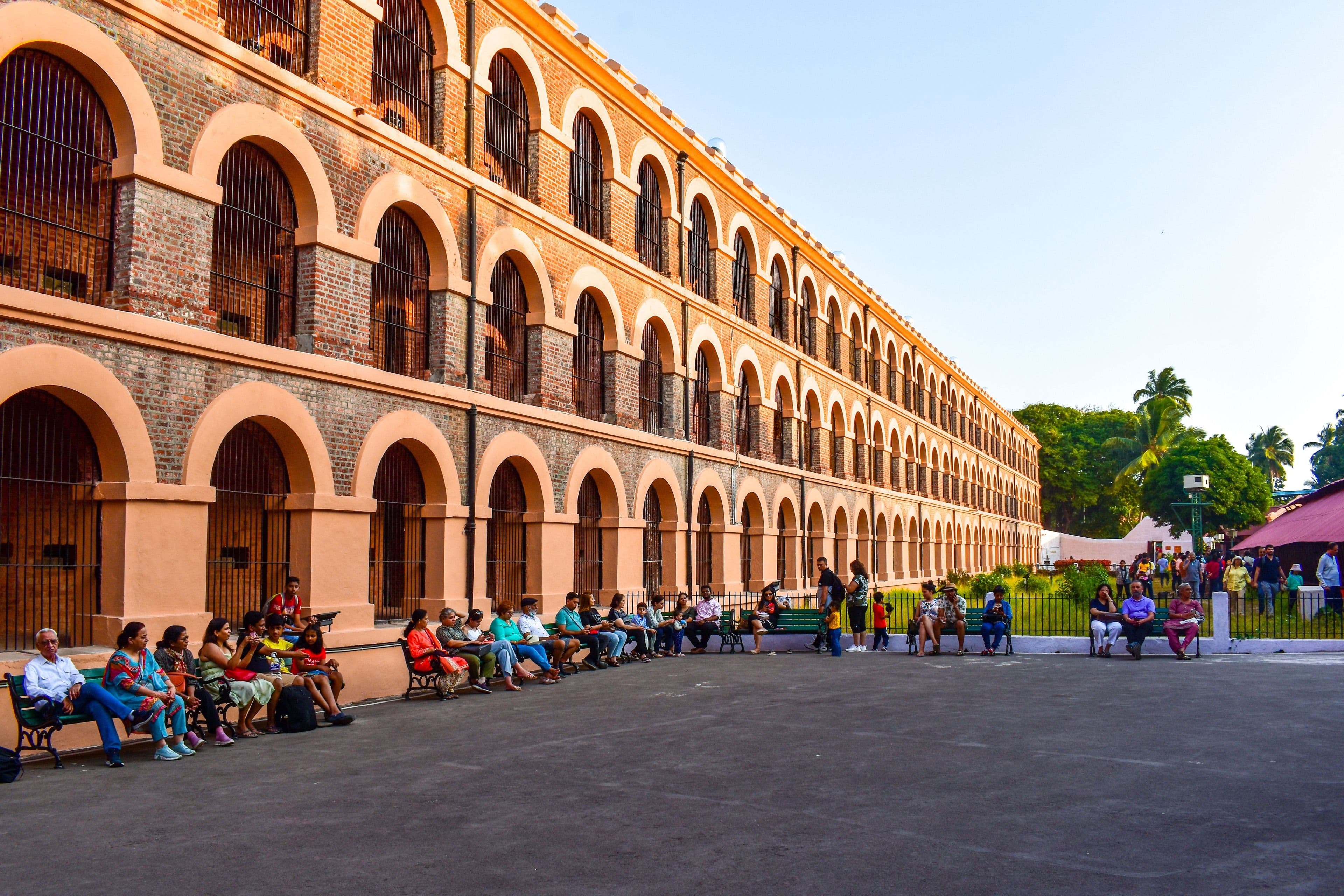 The Cellular Jail, After Dark.